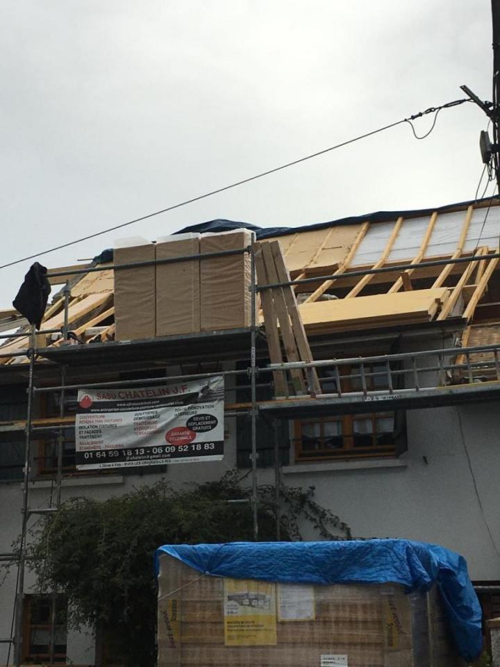 Tous travaux d’isolation de toiture à Dourdan